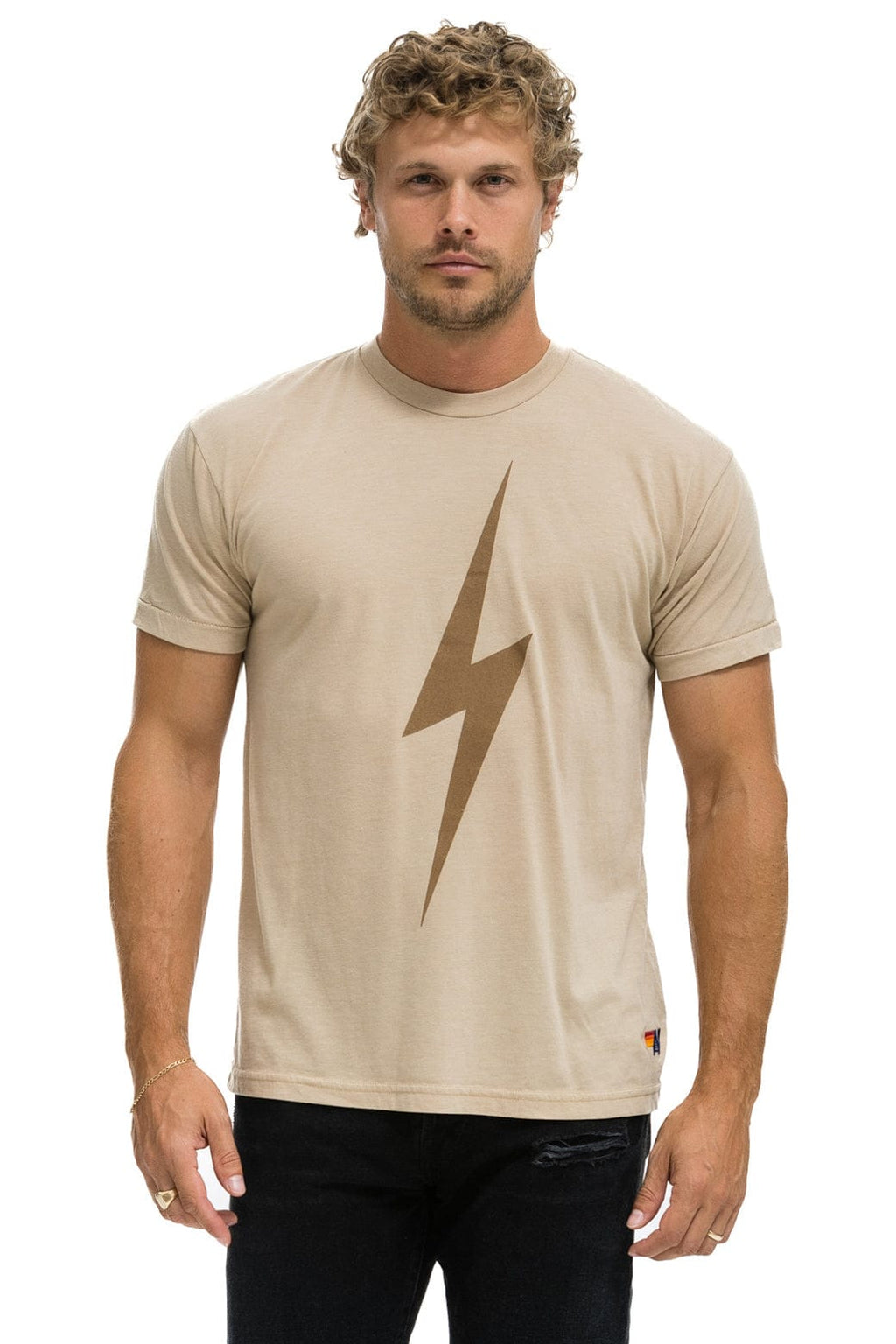 Classic BOLT TEE - SAND MOCHA