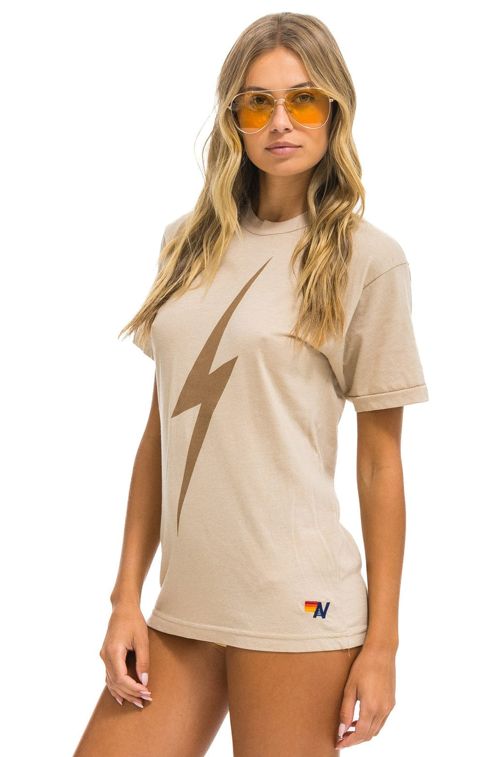Classic BOLT TEE - SAND MOCHA