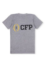 Classic CFP NATIONAL CHAMPIONSHIP 2025 CREW TEE SHIRT - HEATHER GREY