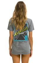 Classic DREAMLAND LA FIRES BENEFIT CREW TEE - HEATHER GREY