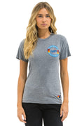 Classic LOS ANGELES DODGERS BOLT CREW TEE - HEATHER GREY