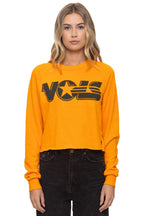 Classic UNIVERSITY OF TENNESSEE VOLS CROPPED CREW SWEATSHIRT - TENNESSEE ORANGE