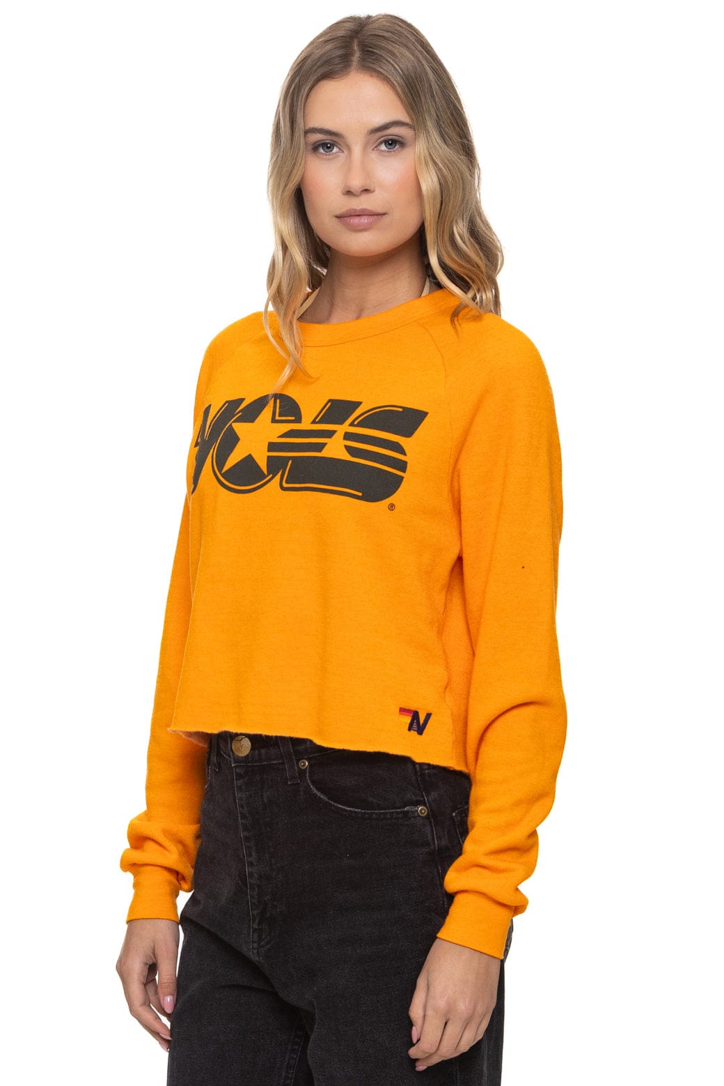 Classic UNIVERSITY OF TENNESSEE VOLS CROPPED CREW SWEATSHIRT - TENNESSEE ORANGE