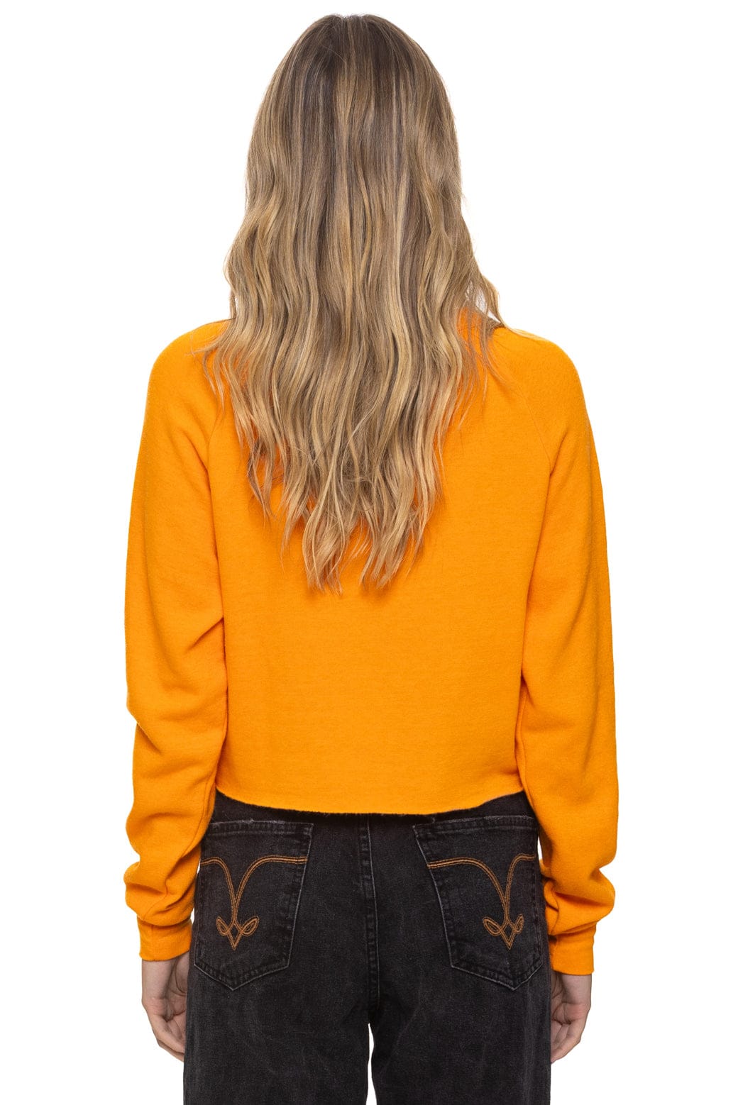 Classic UNIVERSITY OF TENNESSEE VOLS CROPPED CREW SWEATSHIRT - TENNESSEE ORANGE