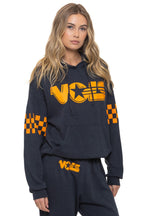 Classic UNIVERSITY OF TENNESSEE VOLS RELAXED PULLOVER HOODIE - CHARCOAL