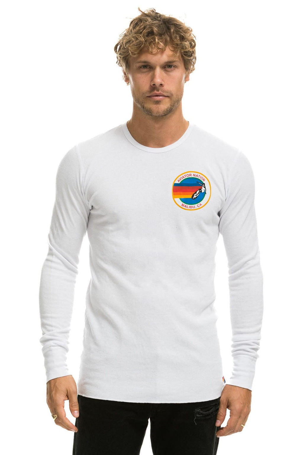 Classic AVIATOR NATION MALIBU THERMAL - WHITE