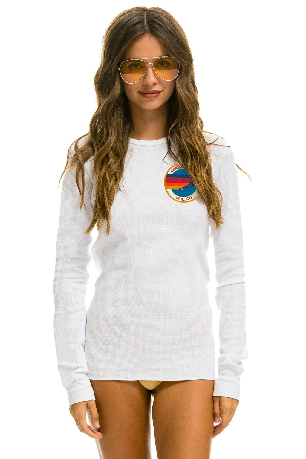 Classic AVIATOR NATION VAIL THERMAL - WHITE
