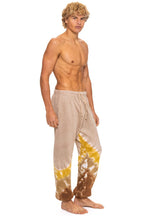 Classic HAND DYED V SWEATPANTS - TIE DYE SAND CINNAMON