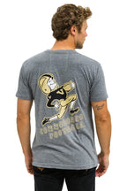 Classic VANDERBILT COMMODORES CREW TEE SHIRT - HEATHER GREY