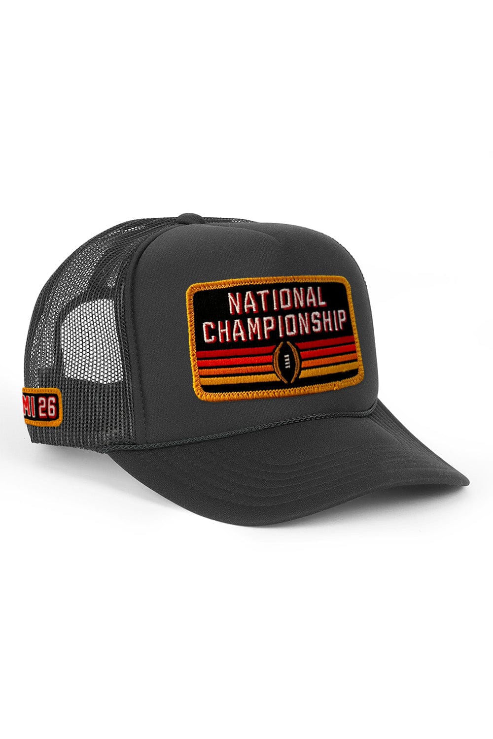Classic CFP NATIONAL CHAMPIONSHIP 2026 VINTAGE LOW RISE TRUCKER - BLACK