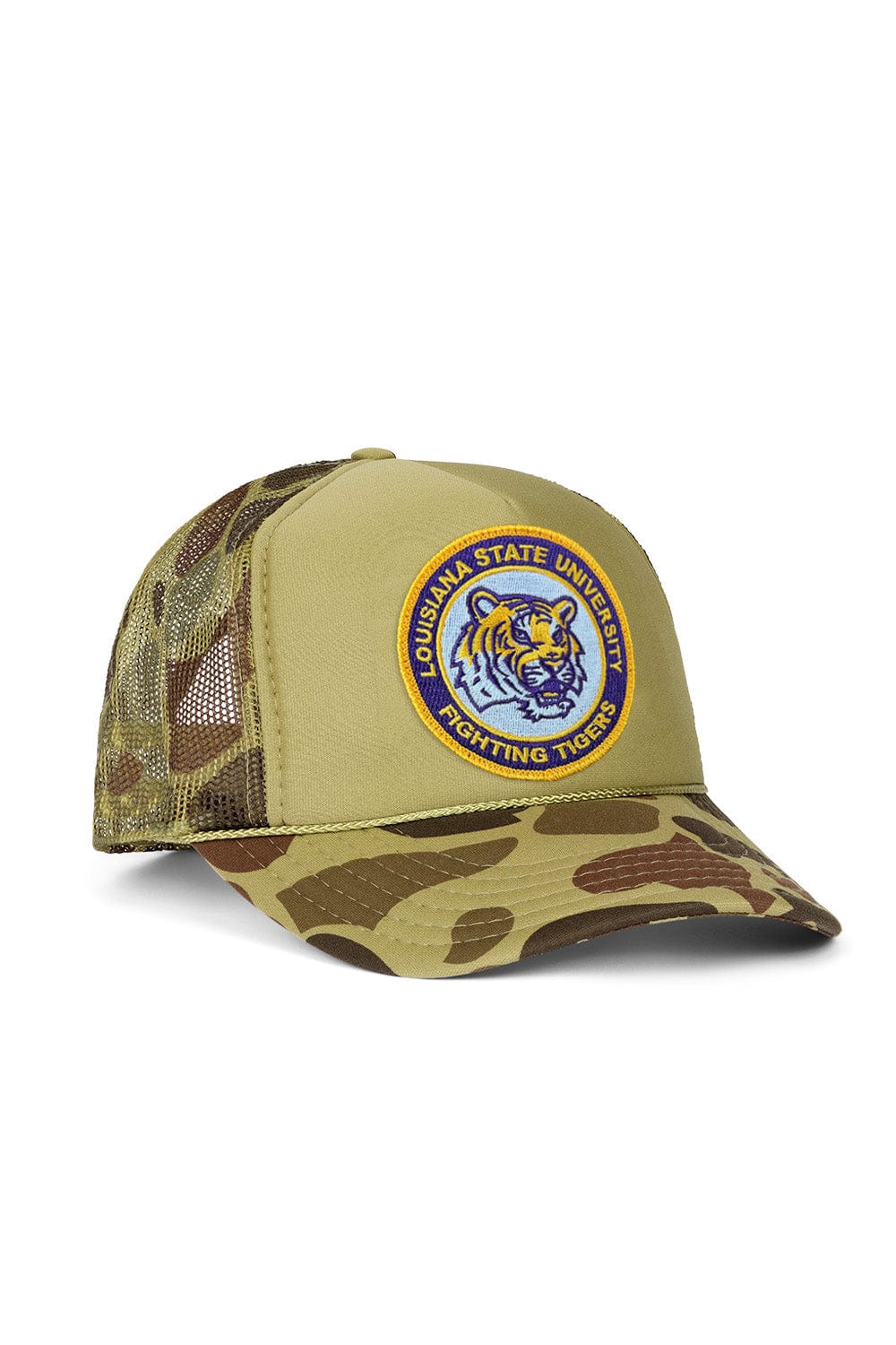 Classic LSU VINTAGE LOW RISE TRUCKER - CAMO