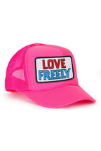 Classic LOVE FREELY - TRUCKER HAT