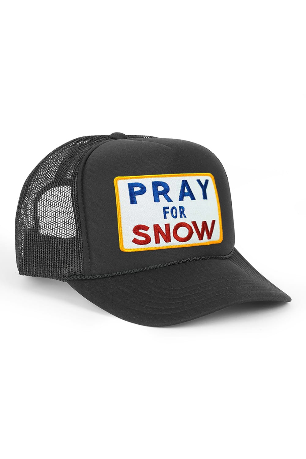 Classic PRAY FOR SNOW VINTAGE TRUCKER HAT
