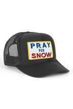 Classic PRAY FOR SNOW VINTAGE TRUCKER HAT
