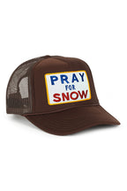 Classic PRAY FOR SNOW VINTAGE TRUCKER HAT