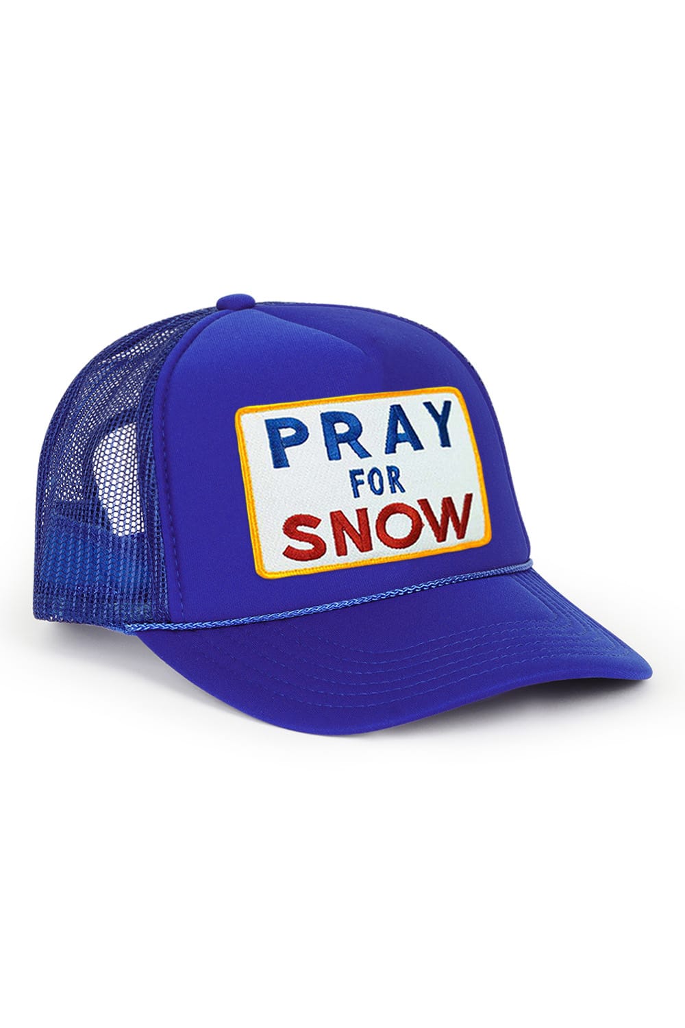 Classic PRAY FOR SNOW VINTAGE TRUCKER HAT