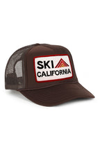 Classic SKI CALIFORNIA TRUCKER HAT