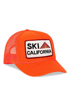 Classic SKI CALIFORNIA TRUCKER HAT