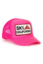 Classic SKI CALIFORNIA TRUCKER HAT