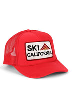 Classic SKI CALIFORNIA TRUCKER HAT