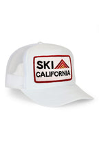 Classic SKI CALIFORNIA TRUCKER HAT