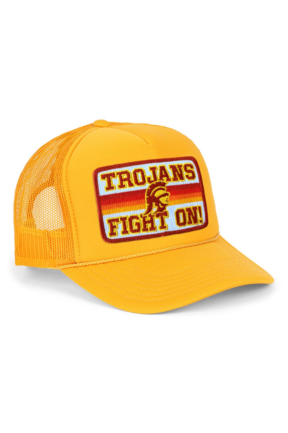 Classic UNIVERSITY OF SOUTHERN CALIFORNIA FIGHT ON VINTAGE LOW RISE TRUCKER - GOLD