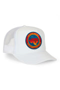 Classic UNIVERSITY OF TEXAS CIRCLE PATCH VINTAGE LOW RISE TRUCKER - WHITE