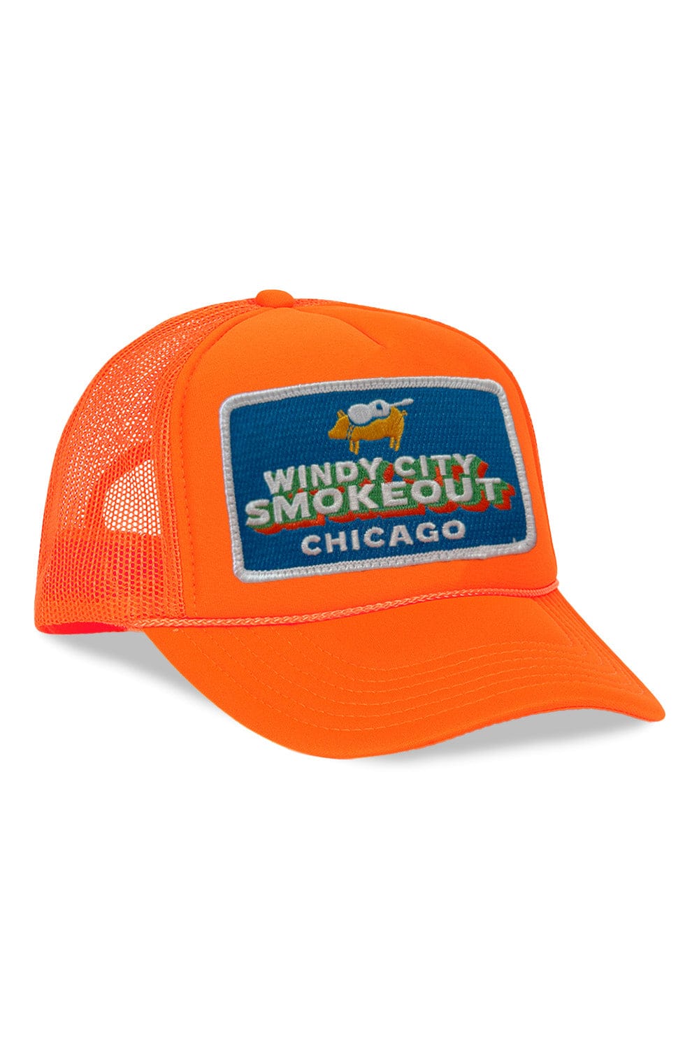 Classic WINDY CITY SMOKEOUT 2025 VINTAGE LOW RISE TRUCKER
