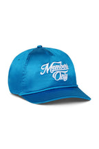 Classic MEMBERS EXCLUSIVE VINTAGE SATIN SCRIPT TRUCKER HAT - OCEAN