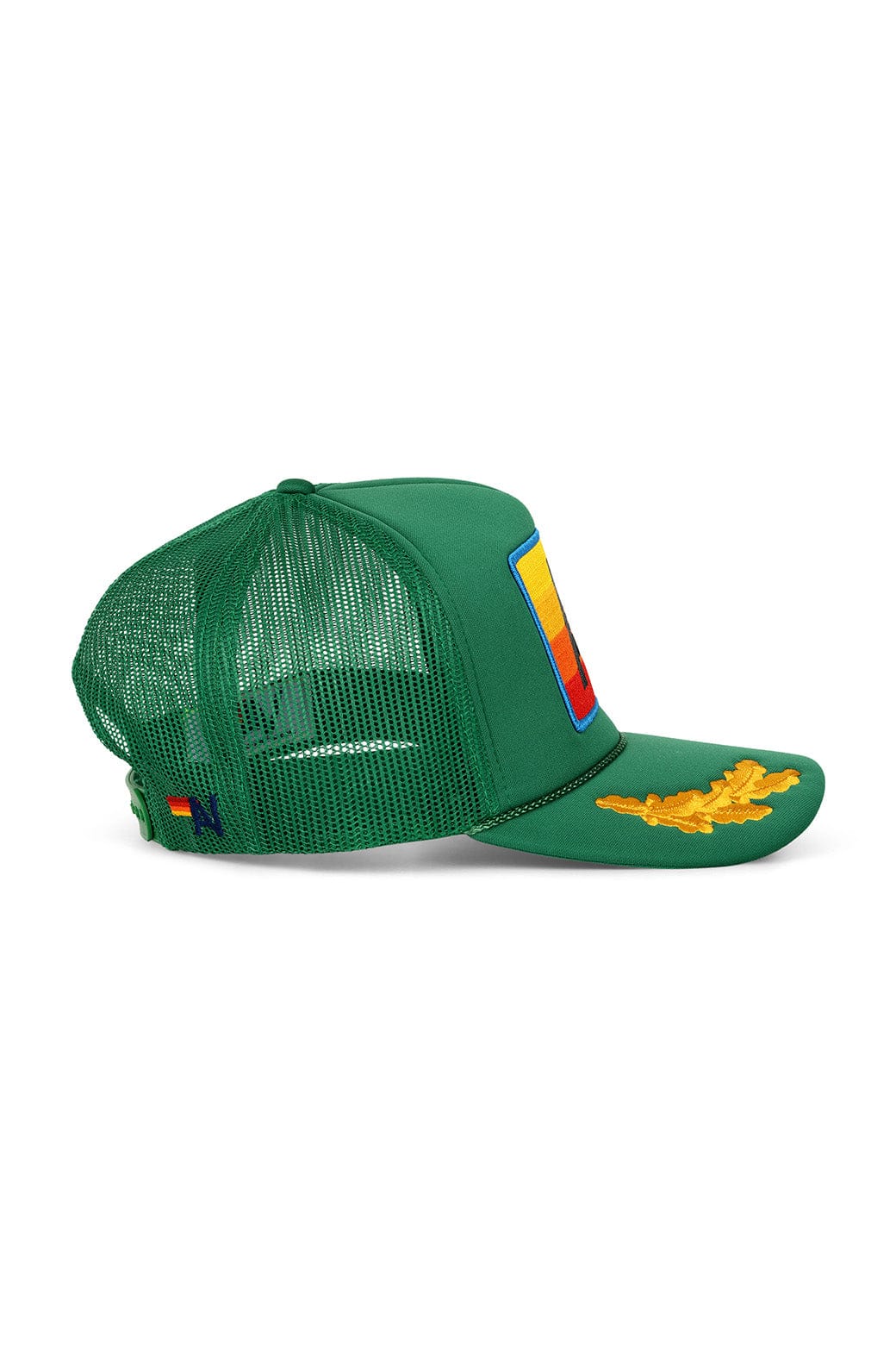 Classic LOGO RAINBOW - VINTAGE LOW RISE LEAF TRUCKER