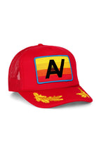 Classic LOGO RAINBOW - VINTAGE LOW RISE LEAF TRUCKER