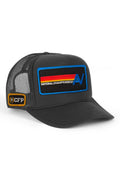 Classic CFP NATIONAL CHAMPIONSHIP 2025 VINTAGE LOW RISE TRUCKER - BLACK