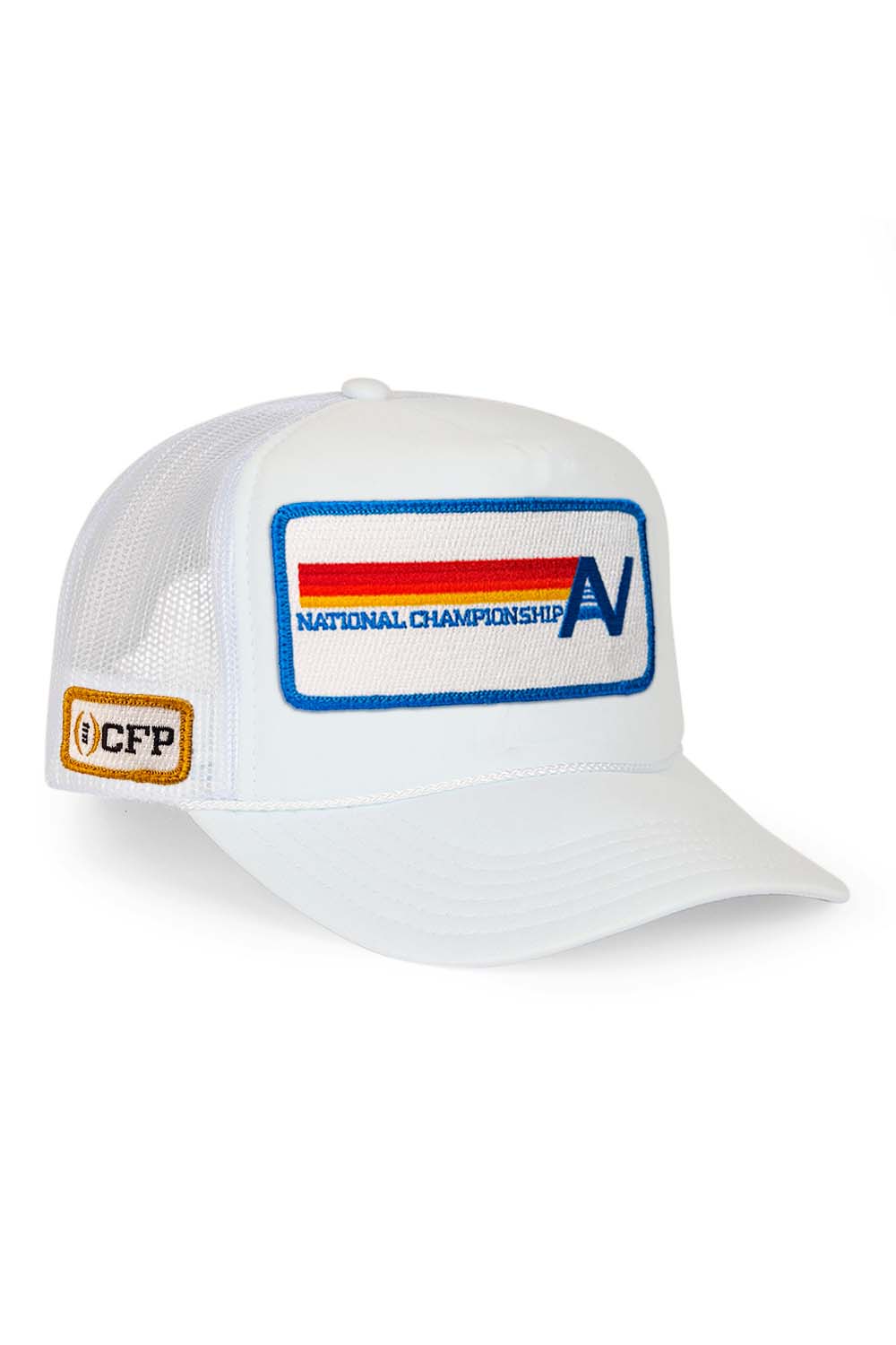 Classic CFP NATIONAL CHAMPIONSHIP 2025 VINTAGE LOW RISE TRUCKER - WHITE