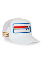 Classic CFP NATIONAL CHAMPIONSHIP 2025 VINTAGE LOW RISE TRUCKER - WHITE