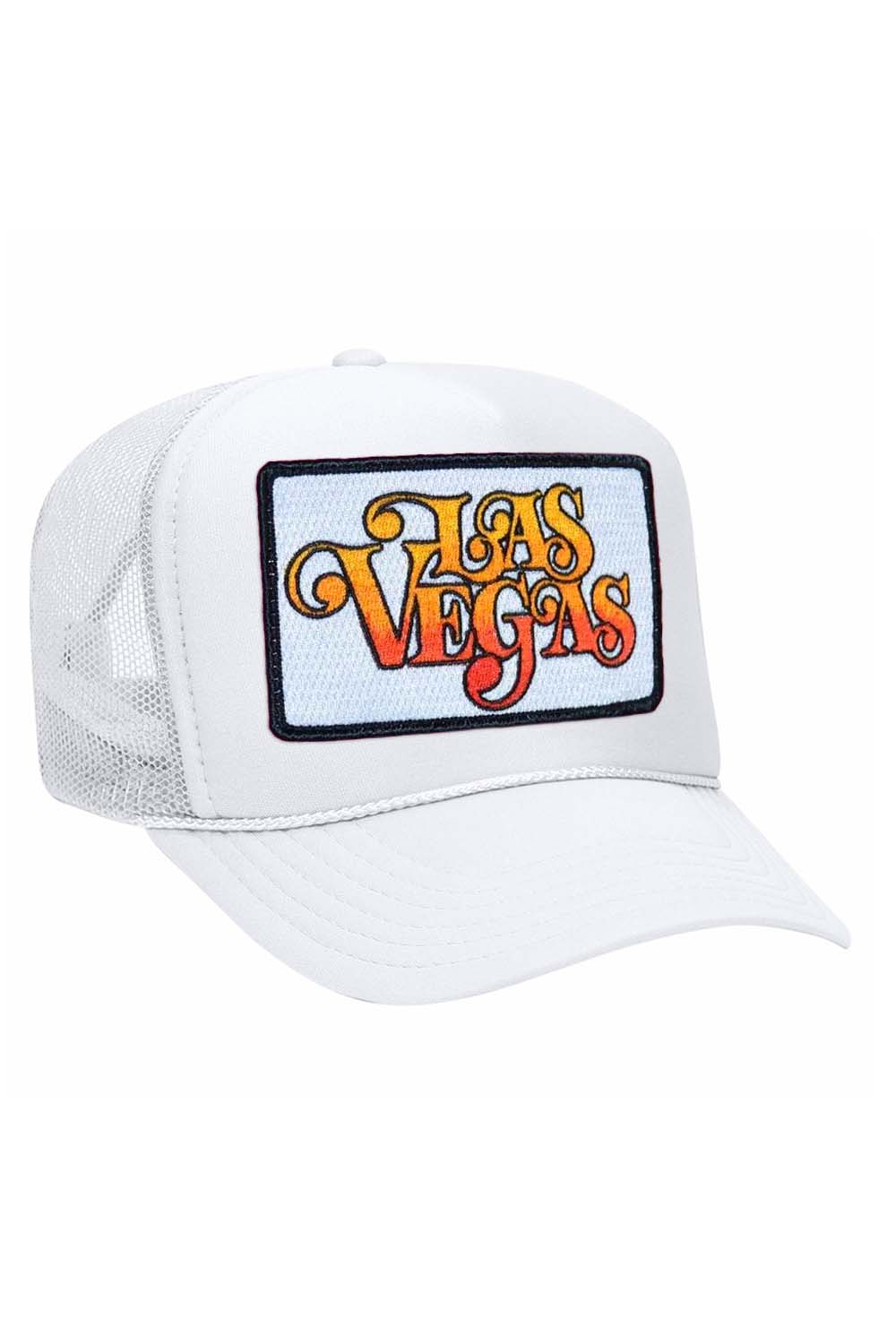 Classic LAS VEGAS SCRIPT TRUCKER HAT