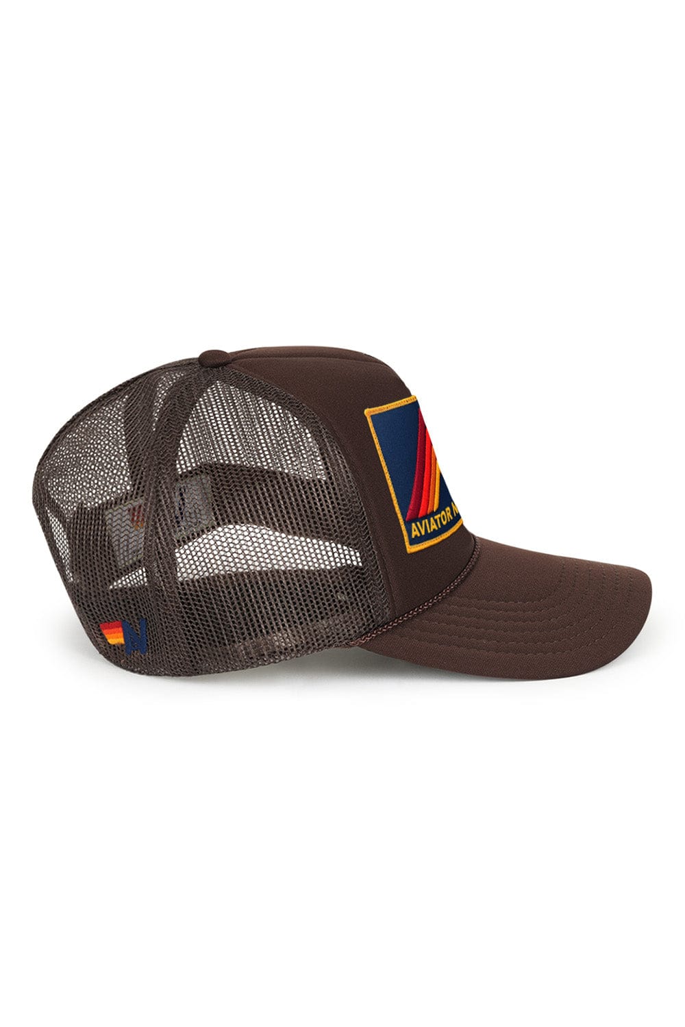 Classic MOUNTAIN STRIPE VINTAGE TRUCKER HAT