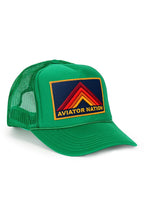 Classic MOUNTAIN STRIPE VINTAGE TRUCKER HAT