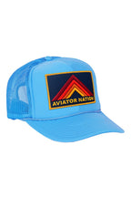 Classic MOUNTAIN STRIPE VINTAGE TRUCKER HAT
