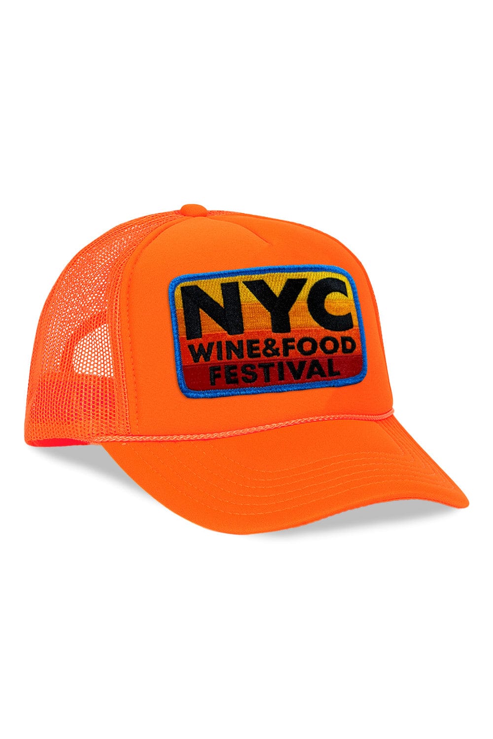 Classic NEW YORK WINE & FOOD 2025 VINTAGE LOW RISE TRUCKER - ORANGE