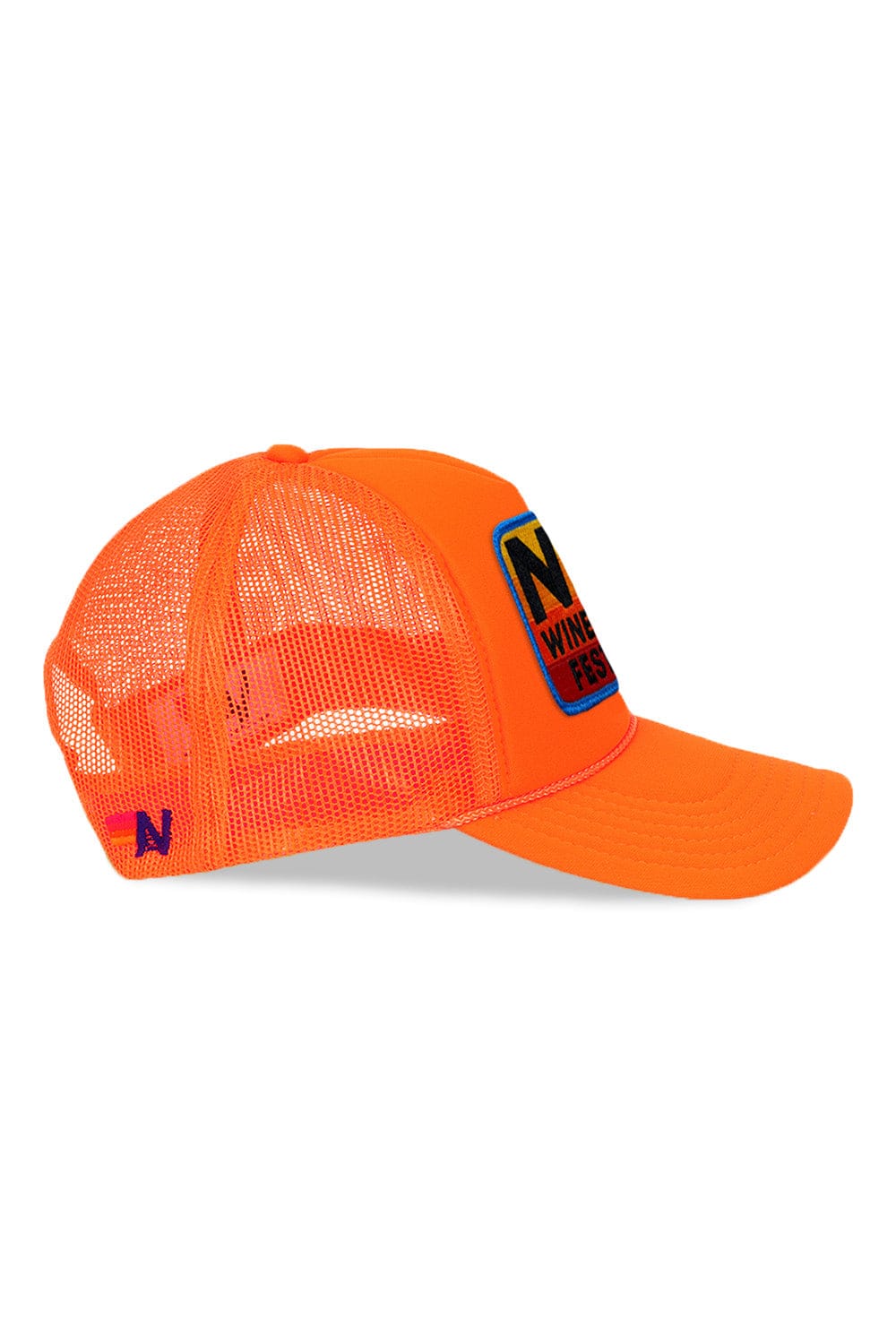 Classic NEW YORK WINE & FOOD 2025 VINTAGE LOW RISE TRUCKER - ORANGE