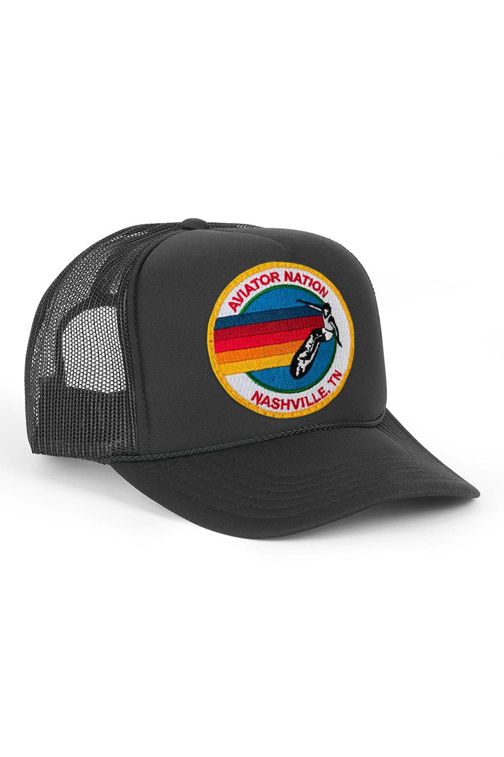 Classic AVIATOR NATION NASHVILLE VINTAGE LOW RISE TRUCKER HAT