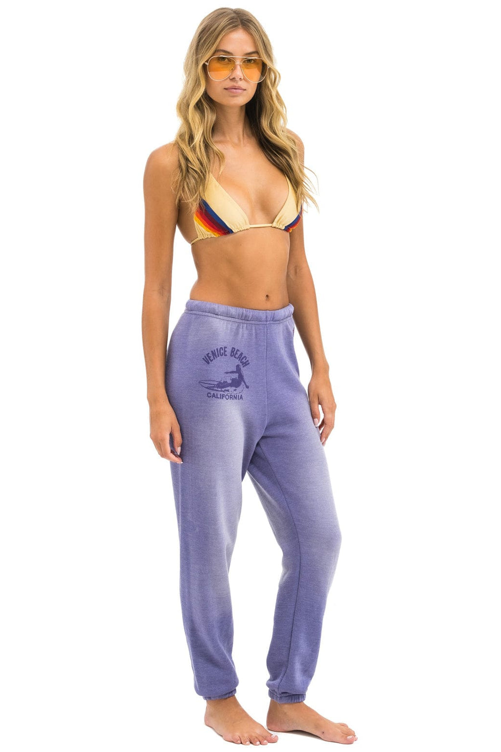Classic VENICE SURFER SWEATPANTS - FADED GRAPE