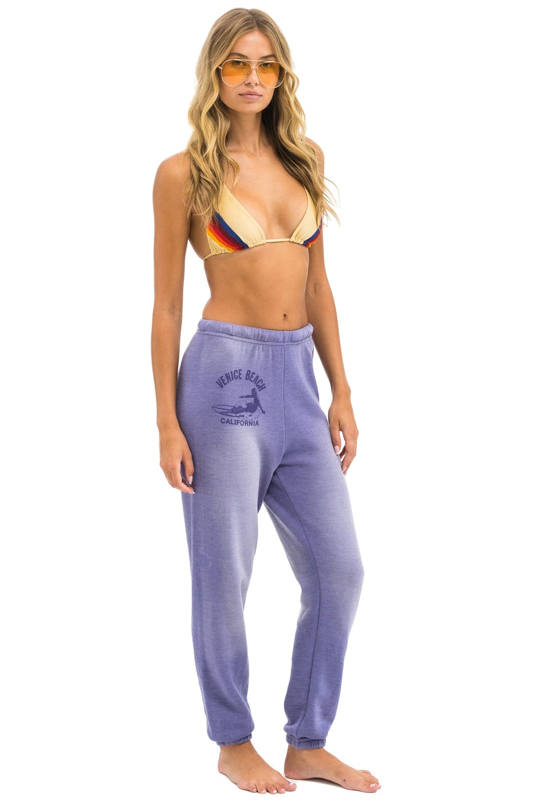 Classic VENICE SURFER SWEATPANTS - FADED GRAPE