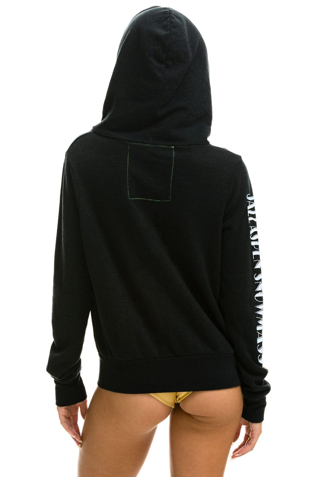 Classic JAZZ ASPEN SNOWMASS 2025 ZIP HOODIE - BLACK