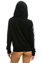 Classic JAZZ ASPEN SNOWMASS 2025 ZIP HOODIE - BLACK
