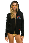 Classic JAZZ ASPEN SNOWMASS 2025 ZIP HOODIE - BLACK