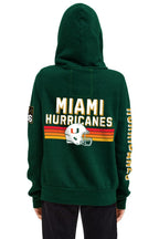Classic UNIVERSITY OF MIAMI CFP 2026 UNISEX ZIP HOODIE - MIAMI GREEN