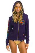 Classic AVIATOR NATION VENICE HOODIE - DEEP PURPLE