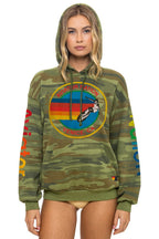 Classic AVIATOR NATION RELAXED VENICE PULLOVER HOODIE - CAMO