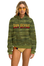 Classic ASU SUN DEVILS PULLOVER HOODIE RELAXED - CAMO